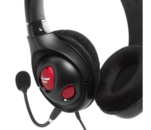 Creative HS-800 Fatality Gaming czarne z mikrofonem - 24183 - zdjęcie 3